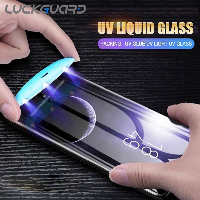 UV Liquid Tempered Glass Screen Protector for Galaxy