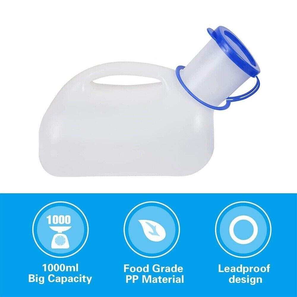 1000ML Outdoor Urine Bottle Male Pee Urinal Storage