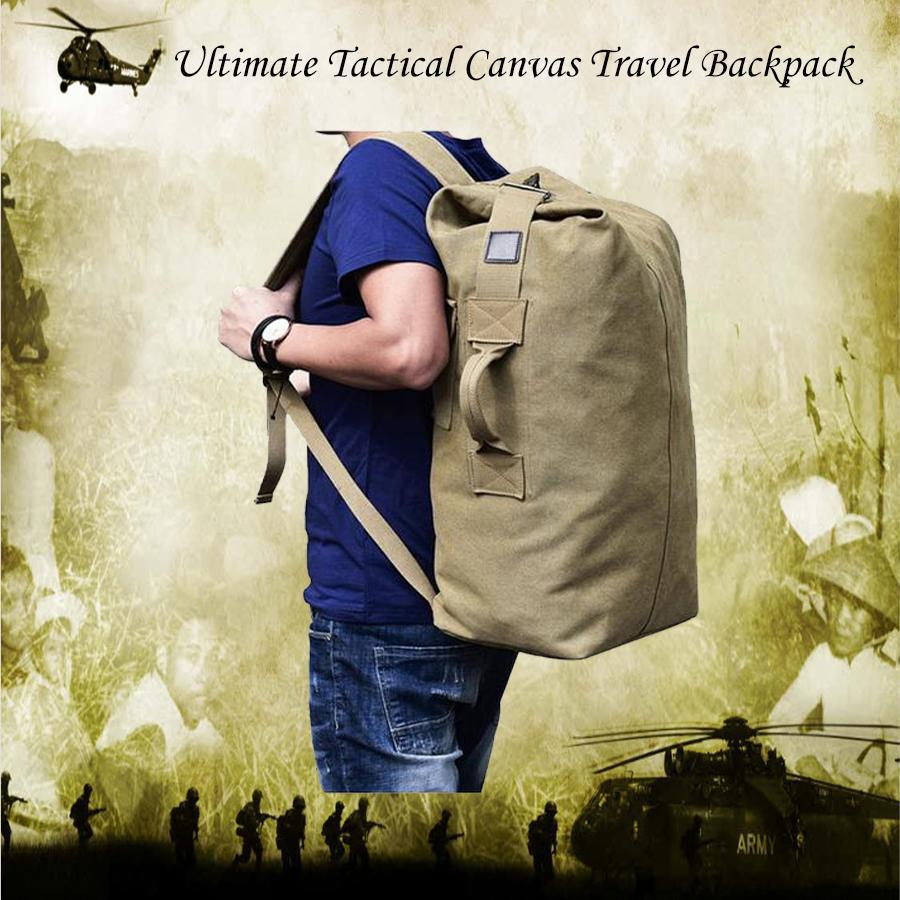 Ultimate Tactical Canvas Travel Backpack