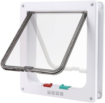 4-Way Safe Lockable cat flap door