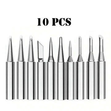 10 Pack Solder Soldering Iron Tips Standard Size Accessories Electrical Parts