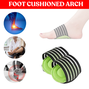 Foot Arch Support Shoe Soft Insole Flat Feet Pain Relief Plantar Cushion