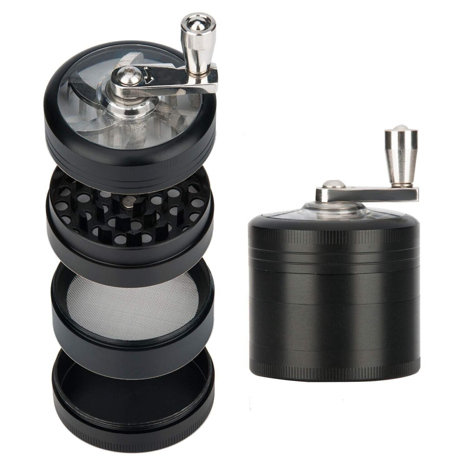 Hand Crank Smoke Grinder