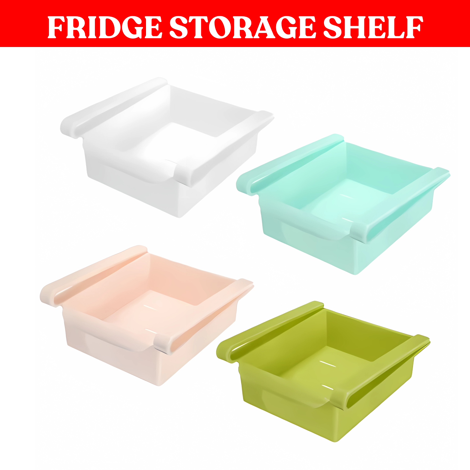 Under Shelf Fridge Drawer Organiser Fridge Storage