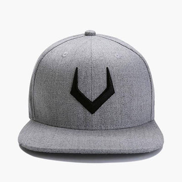 Valourian™ Embroidered Flat-Bill Snapback Cap