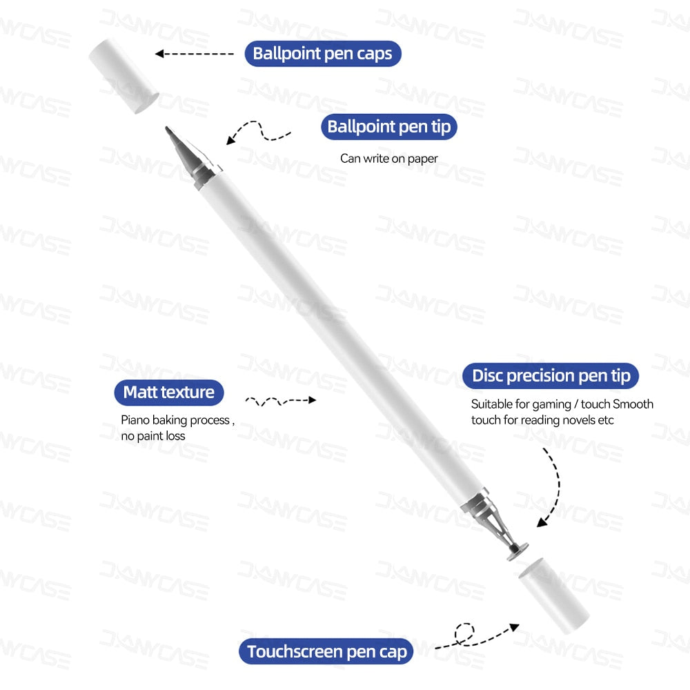 2 in 1 Universal Stylus Pen For Tablet Mobile Phones Prily