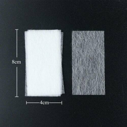 10pcs Nail Art Fiberglass Non-woven Silk Wrap Extension Building Nail Form French Acrylic Tip UV Gel