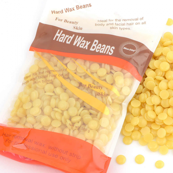 100g honey Depilatory Hard Wax Beans for Hair Removal Pearl Beads Self Waxing Honey bulk beans for sale