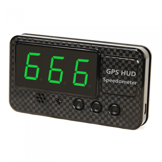 Universal GPS Speedometer Digital Display HUD Head Up USB Speed MPH KM/H 5V Night Driving Over-speed Alarm Car Truck Motorcycle