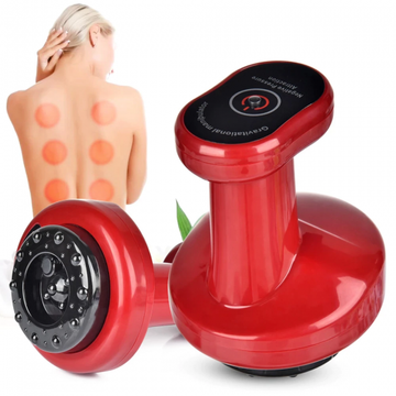 Electric cupping stimulate acupoint body slimming massager guasha scraping thermal massage negative pressure acupuncture therapy