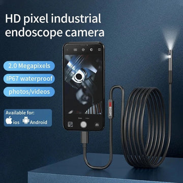 2MP HD Single/Dual Lens Waterproof Endoscope Camera for Android / Apple Prily