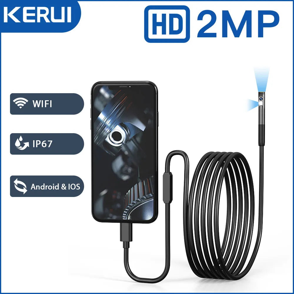 2MP HD Single/Dual Lens Waterproof Endoscope Camera for Android / Apple Prily