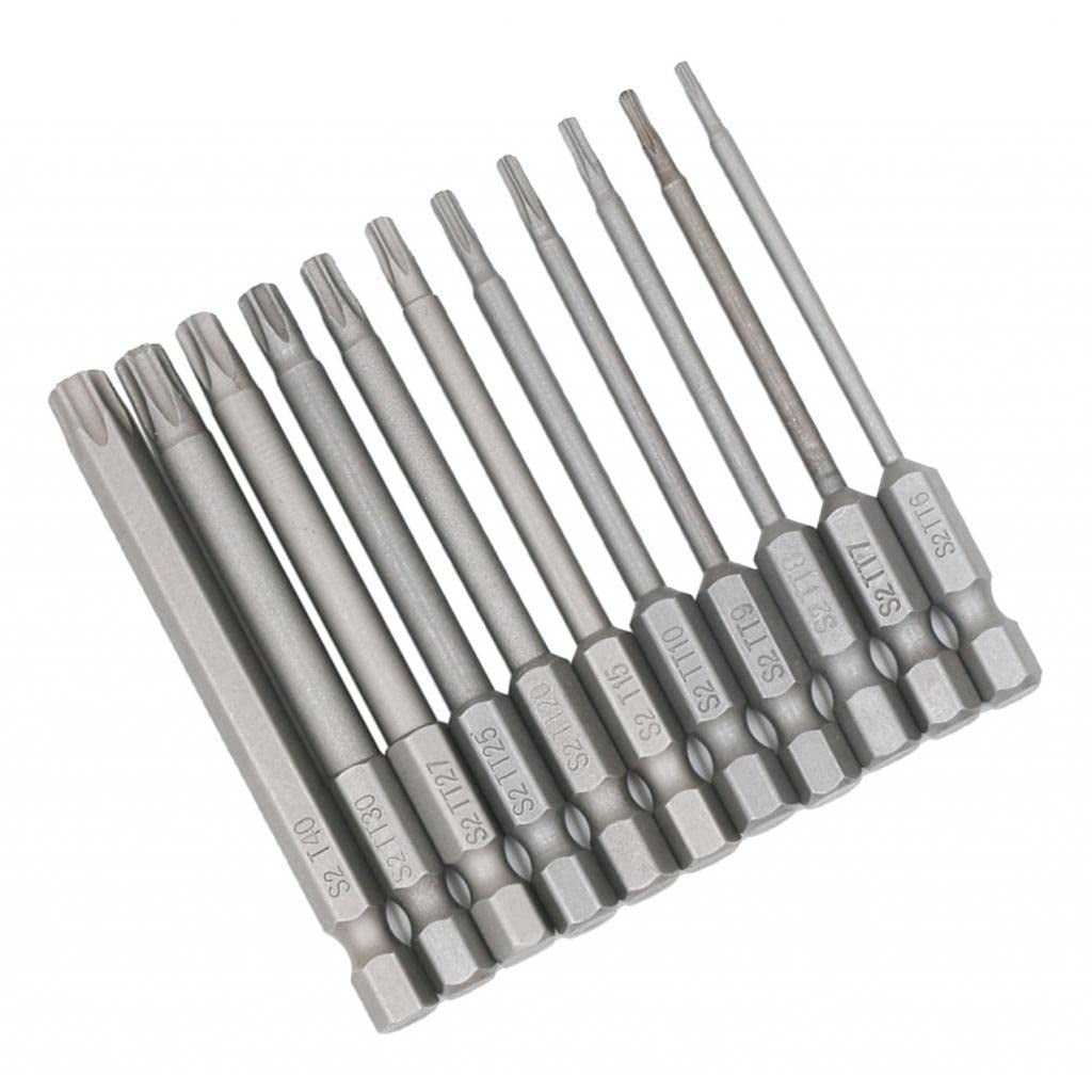 11 Pcs Hex Screwdriver Bits