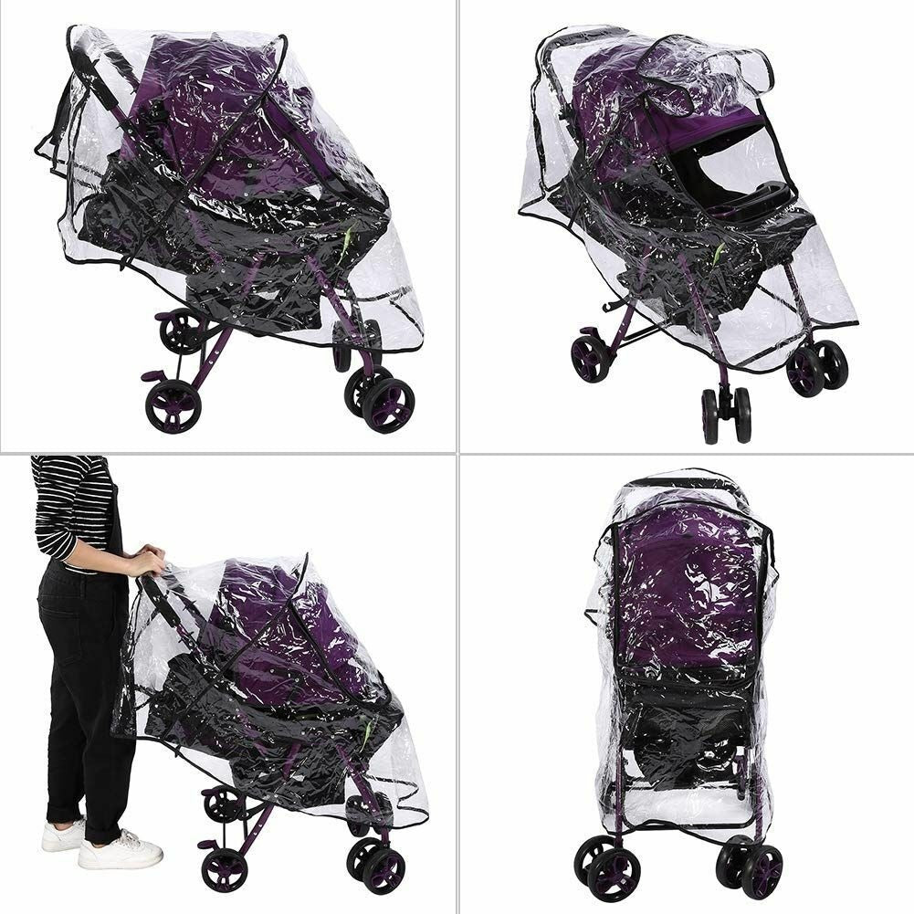 Transparent Stroller Cover : 55*80CM