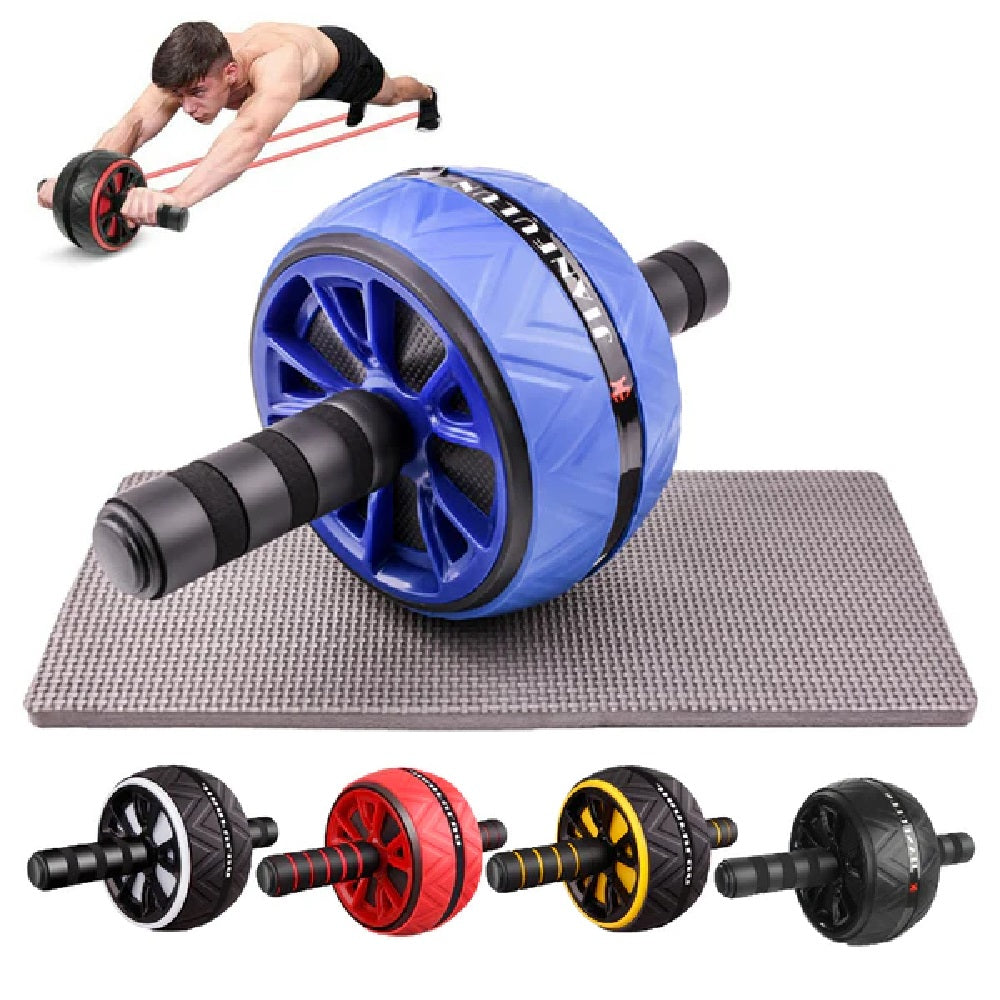 AB Abdominal Roller Wheel Fitness Waist Core Workout Exercise Wheel Home Gym