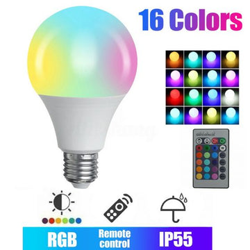 16COLOR RGB LED bulb