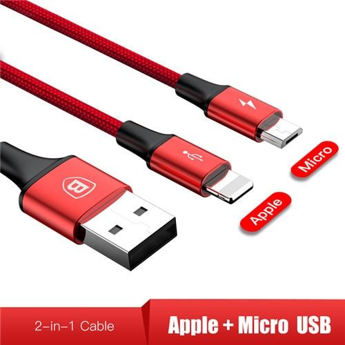 3-IN-1 3A Super Fast Charge Cable (USB+TypeC+iPhone) Prily