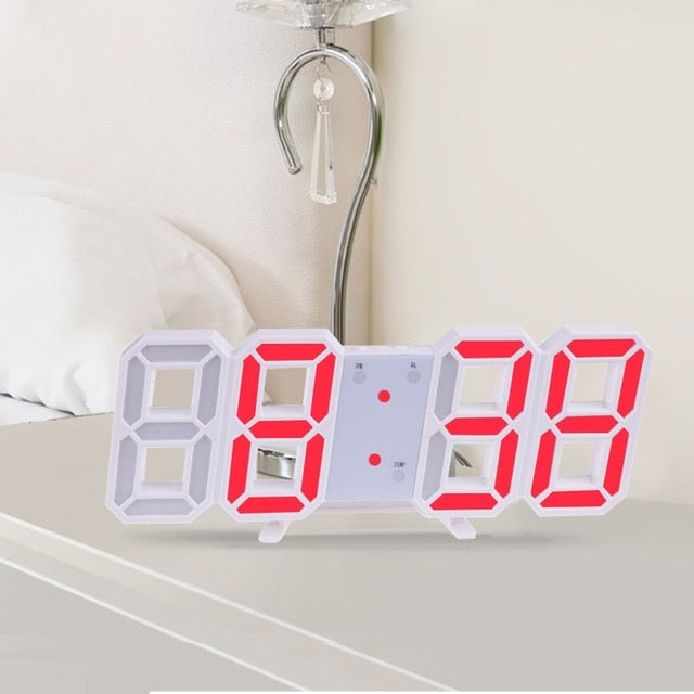 3D LED Large Digital Clock Prily