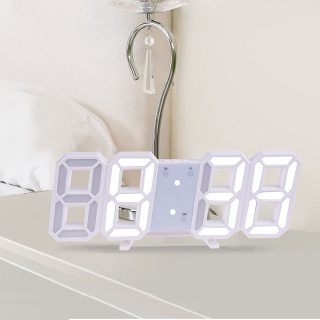 3D LED Large Digital Clock Prily