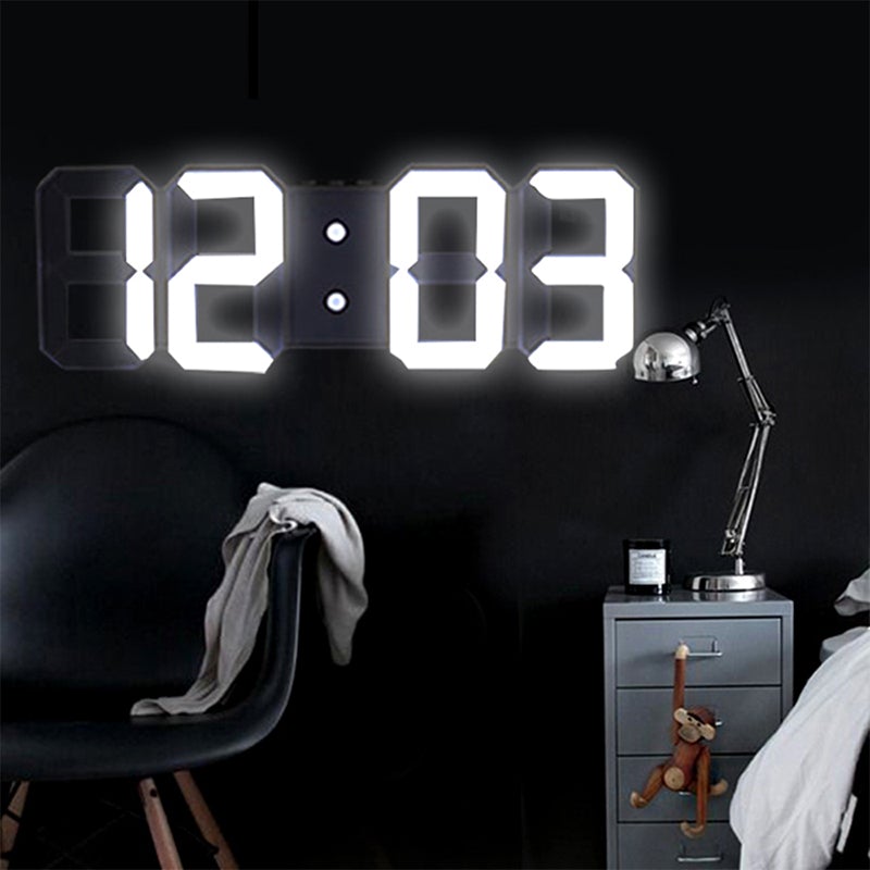 3D LED Large Digital Clock Prily