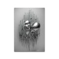 3D Metal Figure Statue Art Canvas Poster Prily