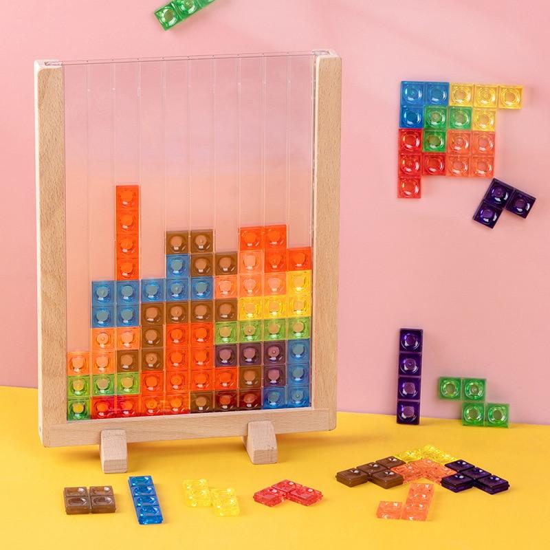 3D Tetris Puzzle Brain Game Prily