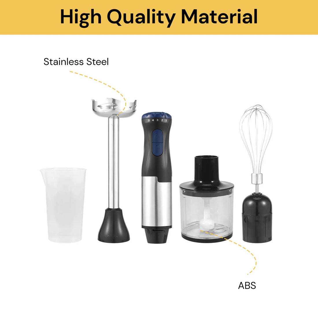 1000W 4 IN 1 Hand Blender