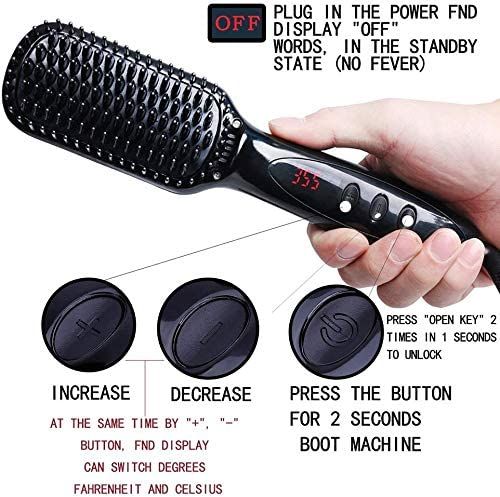 Hair Straightening Brush