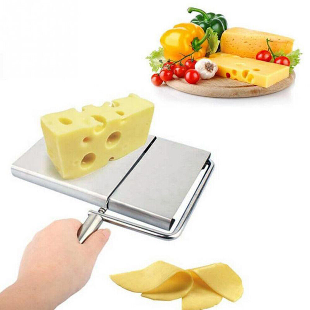 Cheese Slicer Cake Butter Cutter Wire Board Blade Stainless Steel Kitchen Tool