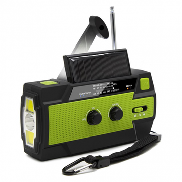 4000mAh Hand Crank Flashlight Radio