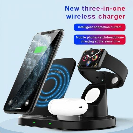 3 In 1 Desktop Wireless Charger