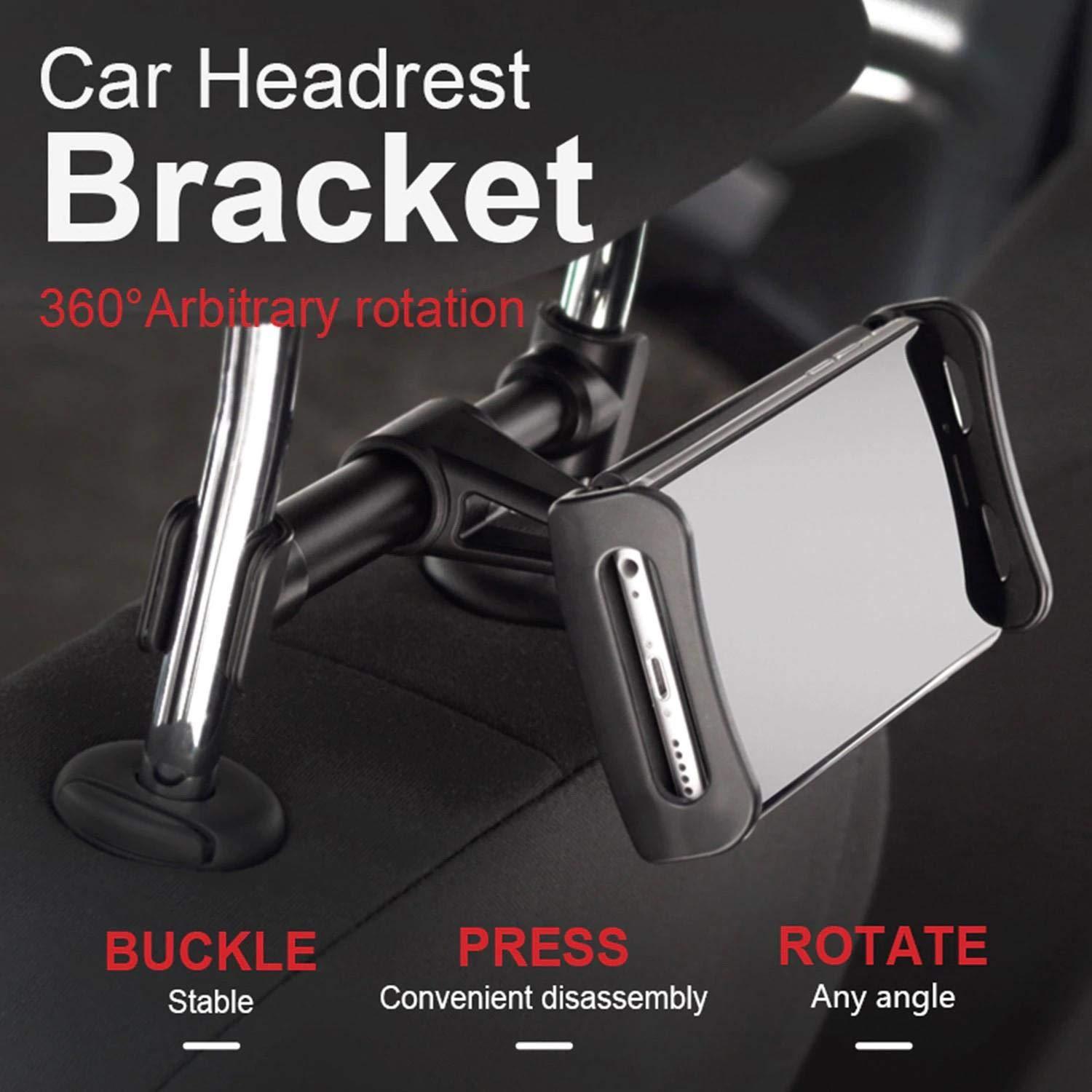 Hands-Free Car Backseat Phone/Tablet Mount