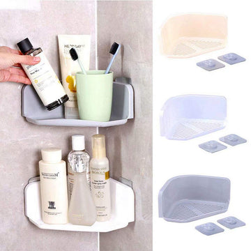 Super-Stick Corner Shower Caddy (2 pcs )