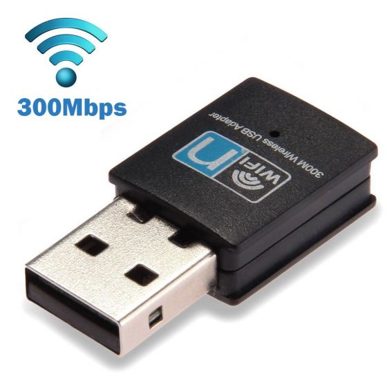 300Mbps USB WiFi Adapter Dongle