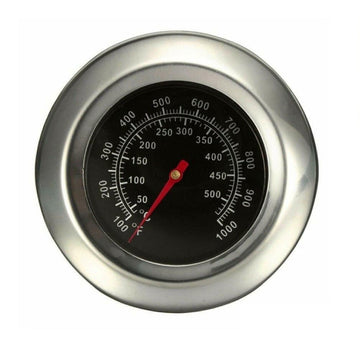 50-500℃ BBQ Grill Smoker Temperature Barbecue Gauge Stainless Steel Thermometer