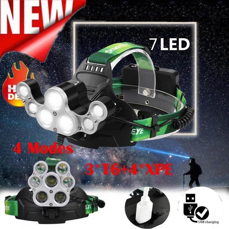 WingLight™ Metamorphic 7 LED Headlamp