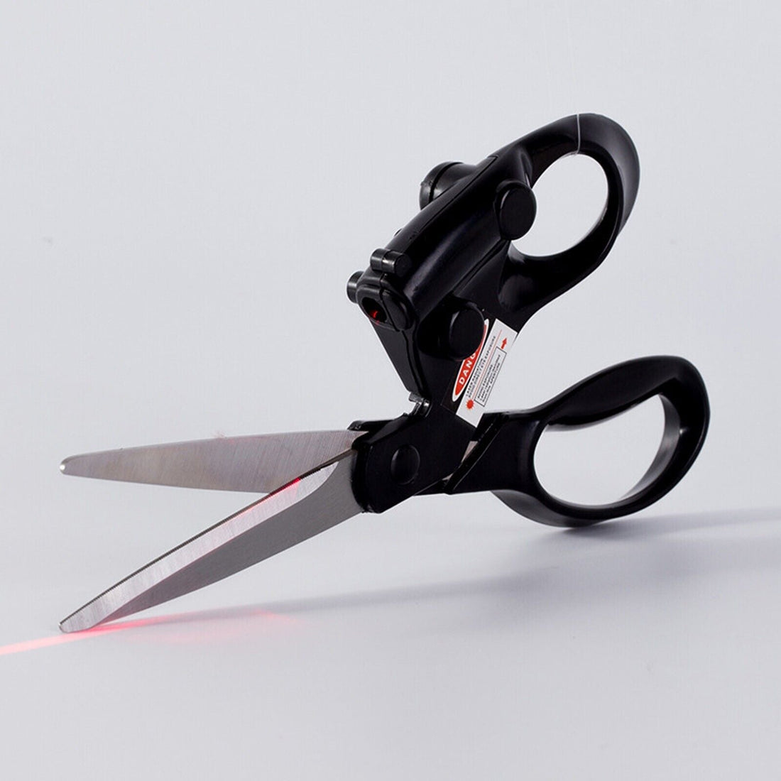 Laser Guided Sewing Scissors Positioning Straight Fast Cut Clothes