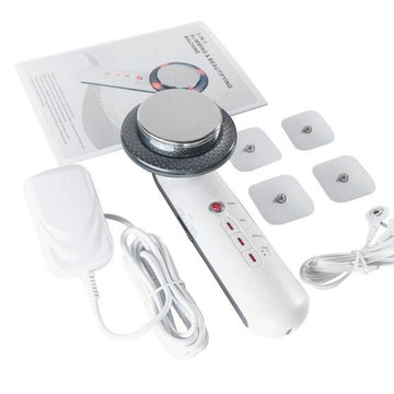 3 IN 1 Ultrasound Machine Anti Cellulite EMS Body Slimming Massager Fat Burner Weight Loss Device