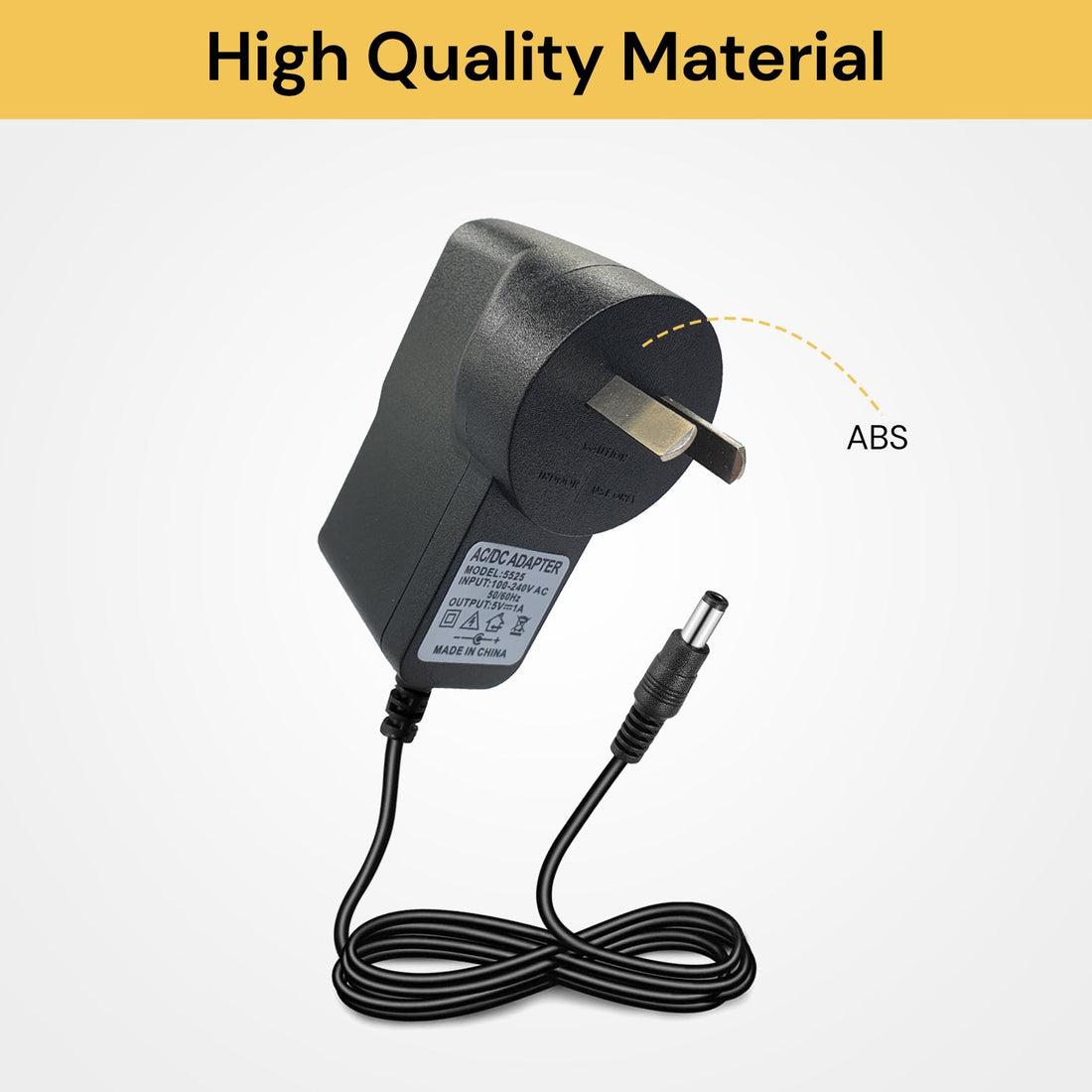 5V 1A Power Supply Adapter