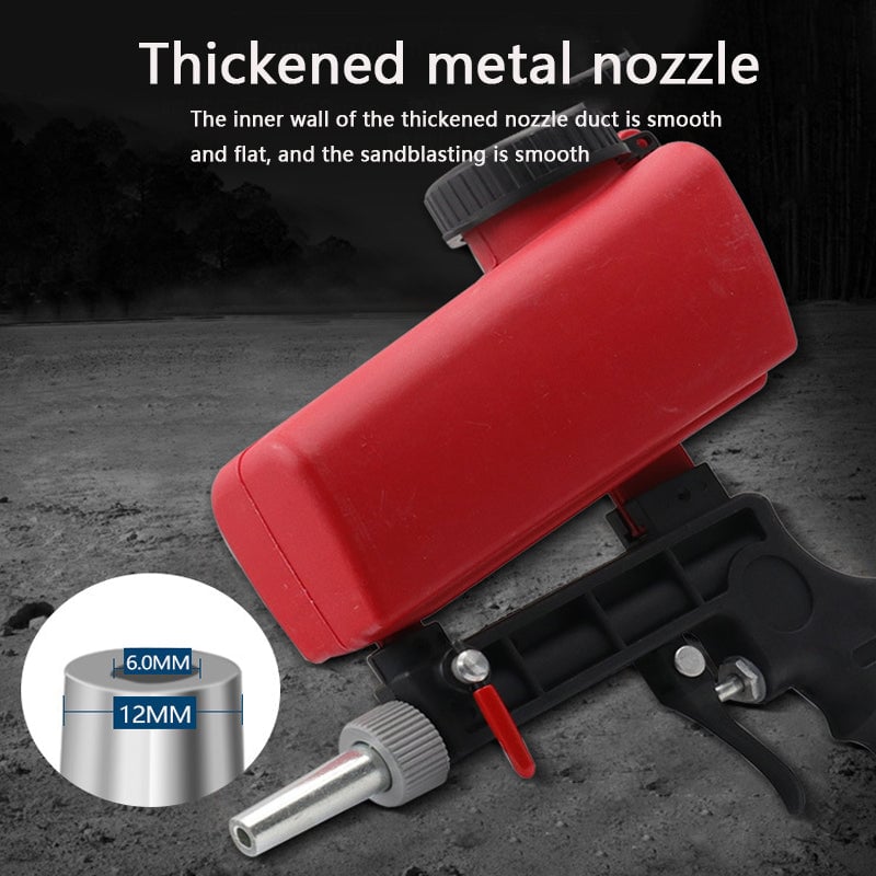 Adjustable Pneumatic 90 Psi Portable Sandblasting Gun Prily