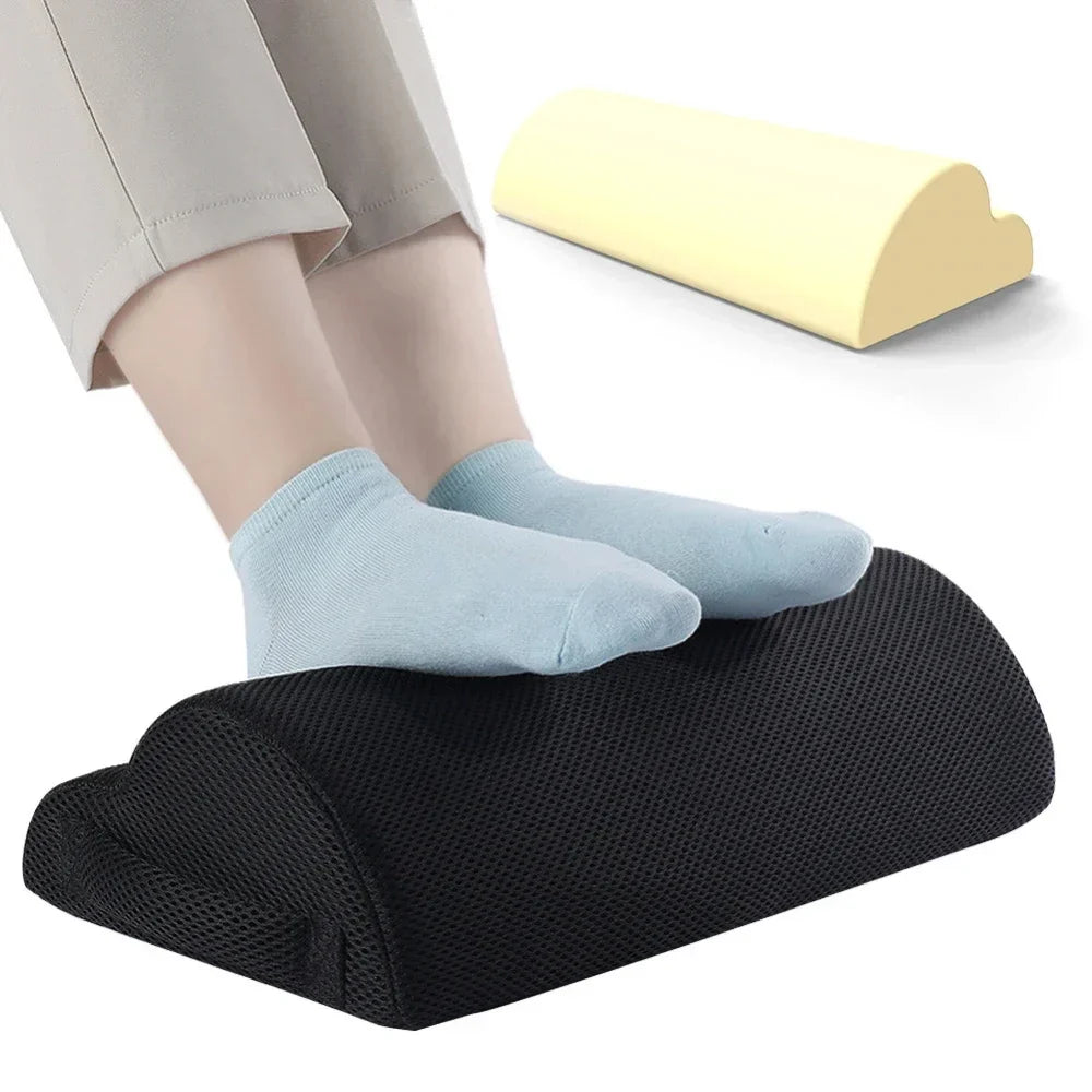 All-Day Pain Relief & Leg Support Memory Foam Ergonomic Foot Rest Cushion Prily