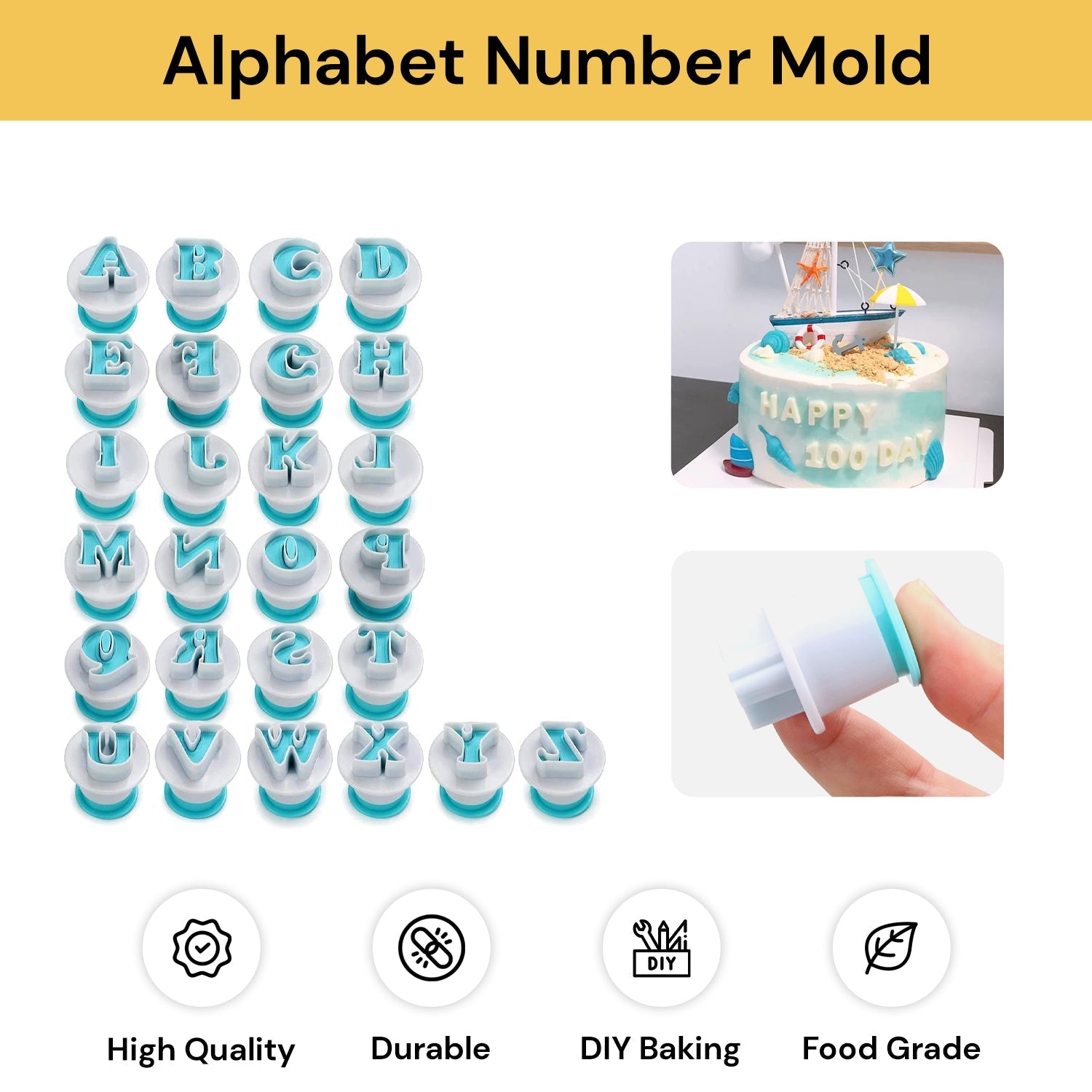 Alphabets Numbers Mold