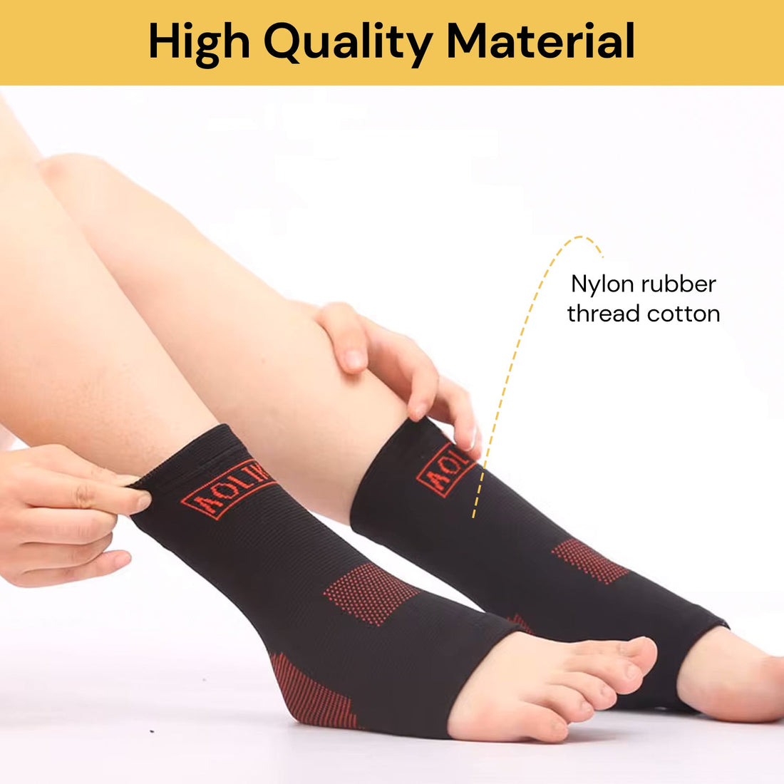 Knitting Compression Ankle Support