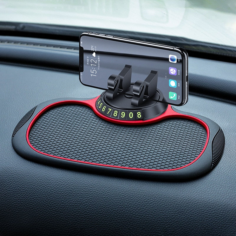 Anti-Slip+Mat Phone Holder & Temporary Parking Plate Prily