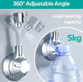 AquaGrip 360° (Punch-Free) Suction Cup Shower Mount Prily