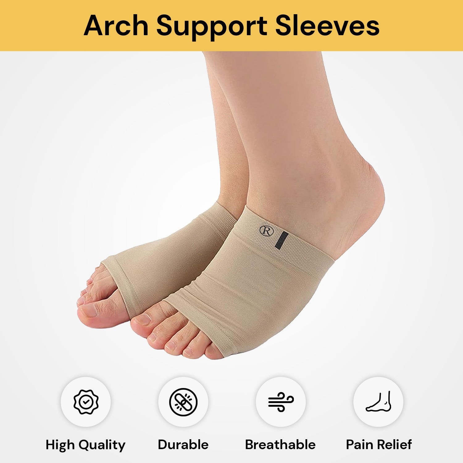 Pair Of Arch Support Sleeves With Gel Pad