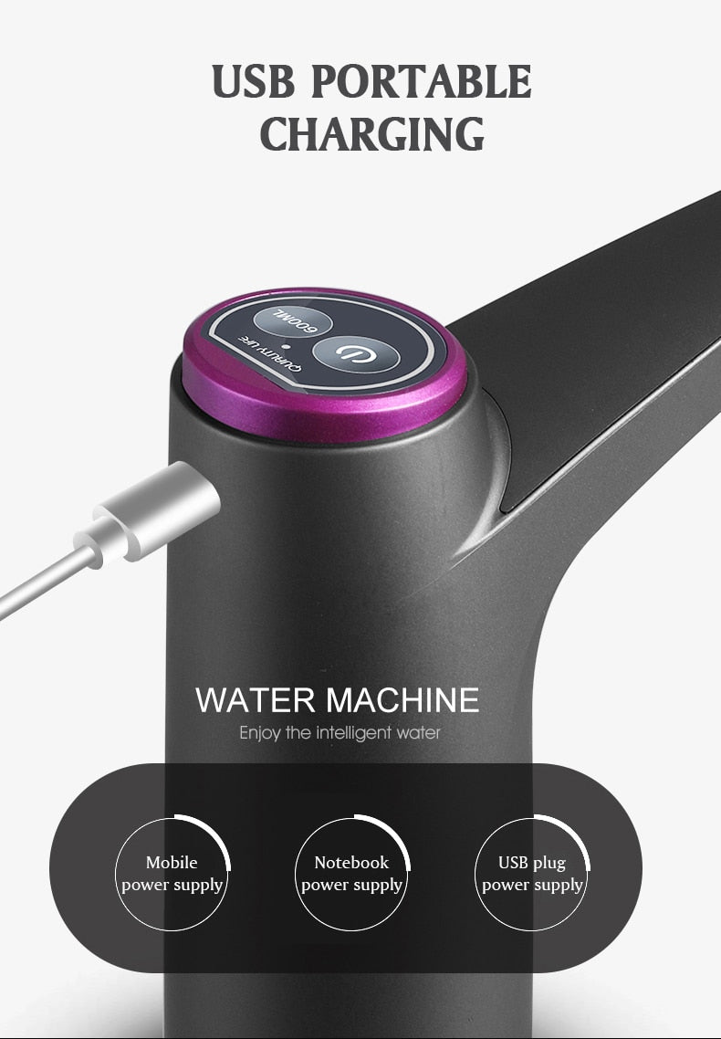 Automatic Electric Rechargeable Mini Water Dispenser Pump Prily