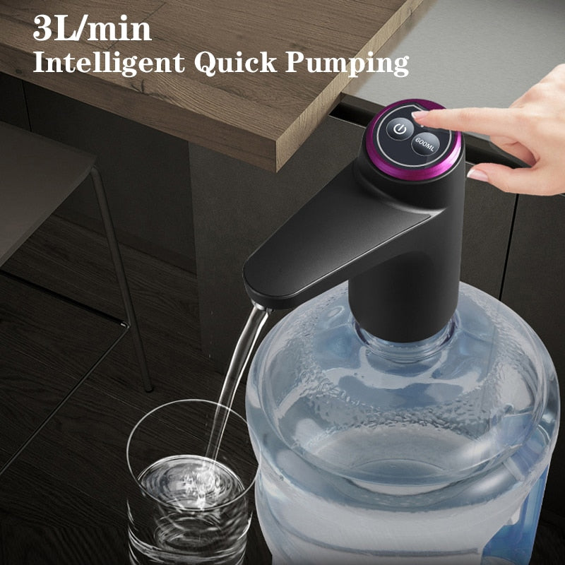 Automatic Electric Rechargeable Mini Water Dispenser Pump Prily