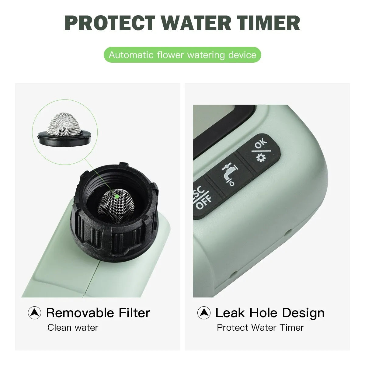 Automatic Garden Irrigation Intelligent Water Timer Prily