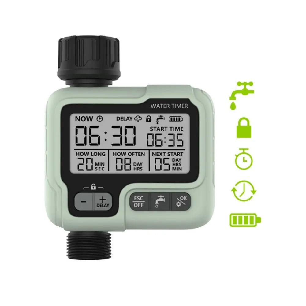 Automatic Garden Irrigation Intelligent Water Timer Prily